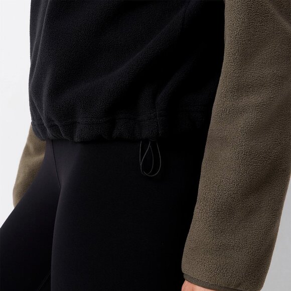 Zip Chest Pocket Turtleneck Sweater Jacket - Picture 2 of 3